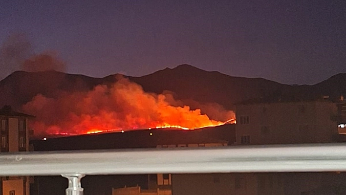 500 hektar mera alanı zarar gördü