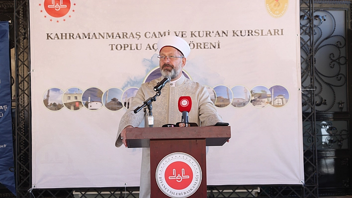 51 Cami İle 4 Kur'an Kursunun Açılışı Yapıldı