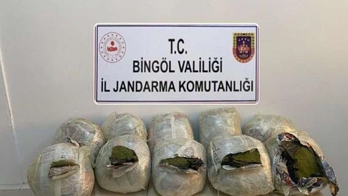 59 kilo esrar ele geçirildi