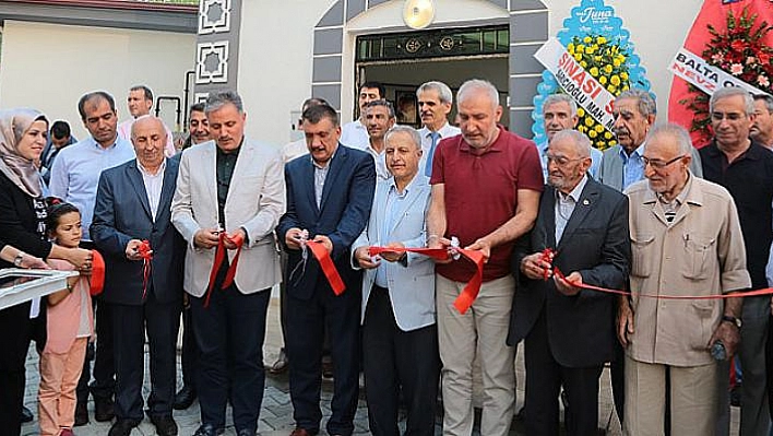 Dört mahalleye hizmet verecek muhtar evi açıldı