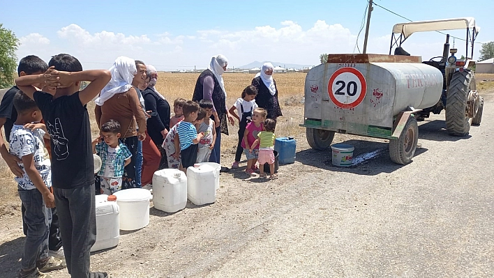 700 hanelik köy susuz kaldı