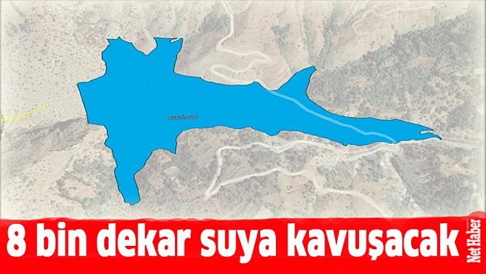 8 bin dekar suya kavuşacak