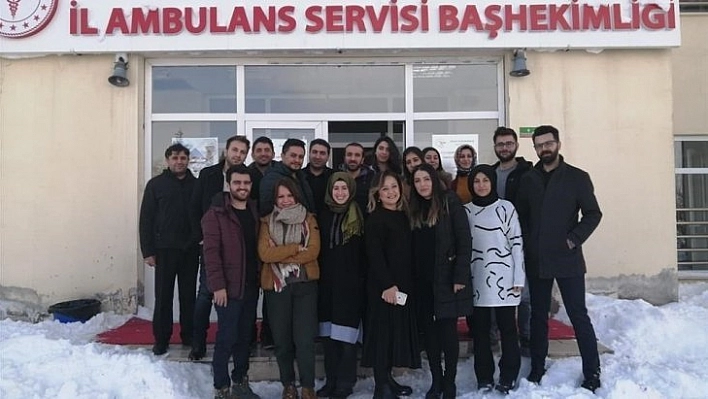 Acil sağlıkçılara eğitim düzenlendi