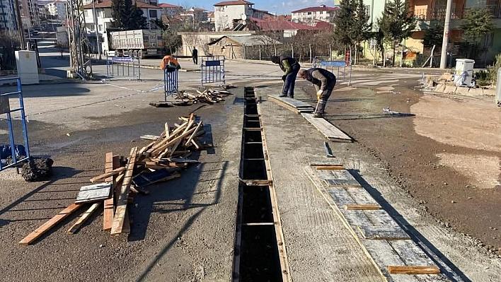 Adıyaman'da altyapı çalışmaları devam ediyor