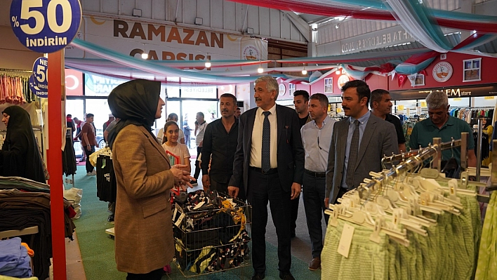 Adıyaman'da Giyim Fuarı'nı hizmete açtı