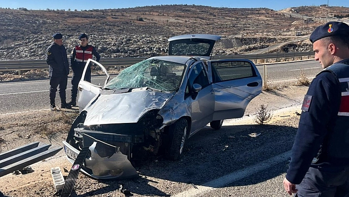 Adıyaman'da Kaza: 1 Yaralandı