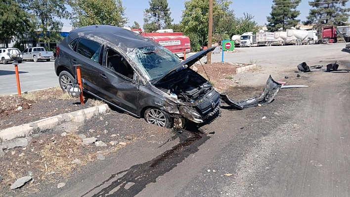 Adıyaman'da Korkutan Kaza: 1 Yaralı!