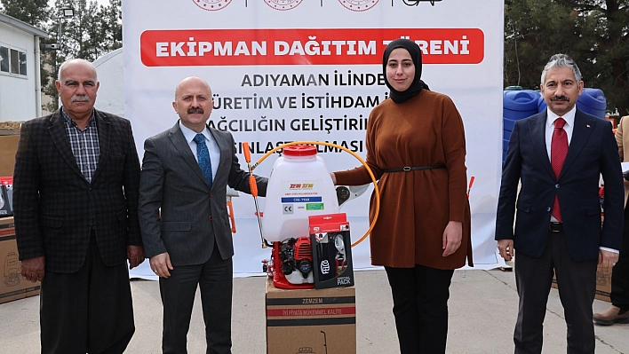 Adıyaman'da 360 çiftçiye ücretsiz dağıtıldı!