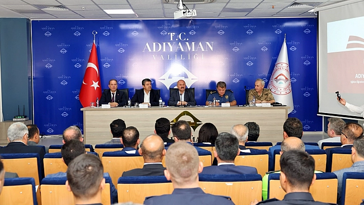 Adıyaman'da trafik tedbirleri masaya yatırıldı