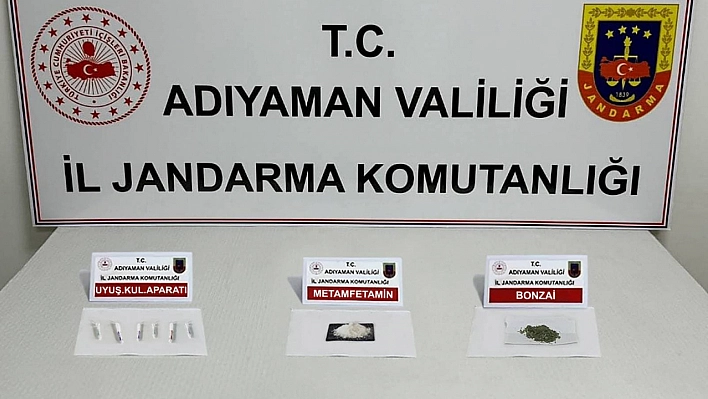 Adıyaman'da uyuşturucu operasyonu