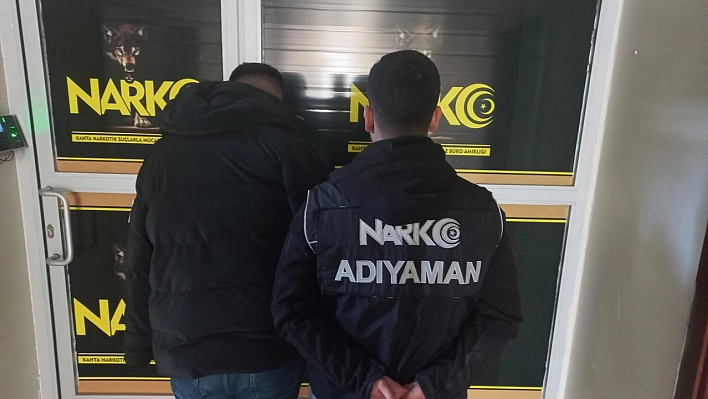 Adıyaman'da uyuşturucu operasyonu: 1 tutuklama