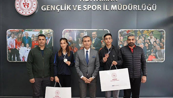 Adıyamanlı sporculardan altın ve bronz madalya