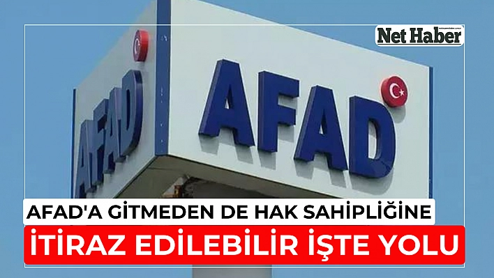 Hak sahipliğine itiraz edecekler dikkat!