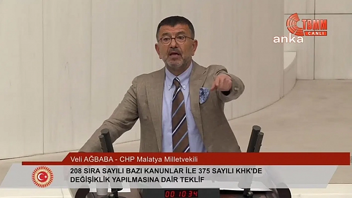 Ağbaba'dan Meclis'te Çözüm Çağrısı: 'Barışın Adresi TBMM Olmalı'