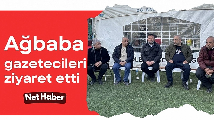 Ağbaba gazetecileri ziyaret etti