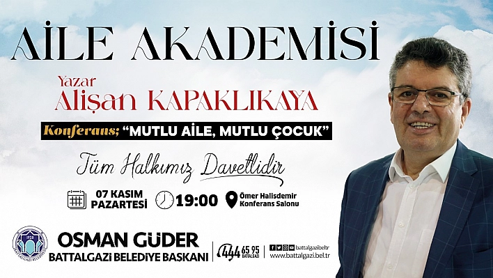 Aile Akademisine Kapaklıkaya konuk olacak