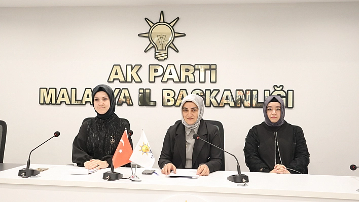 AK Parti Malatya Kadın Kollarından 8 Mart mesajı