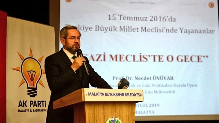 'Gazi Meclis'te O Gece' konferansı