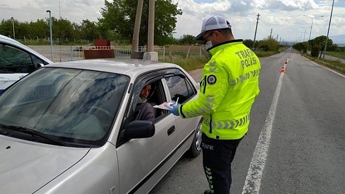 Akçadağ'da trafik bilgilendirmesi