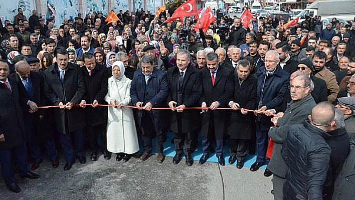 Akçadağ seçim bürosu açıldı