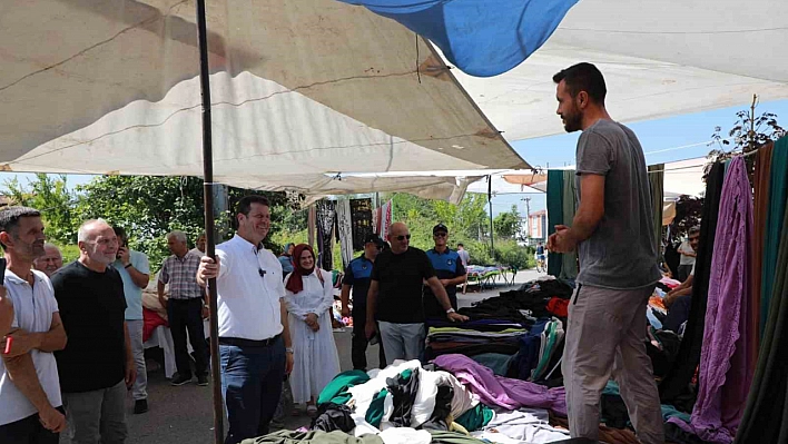 Kumaş ve antika pazarına yoğun ilgi