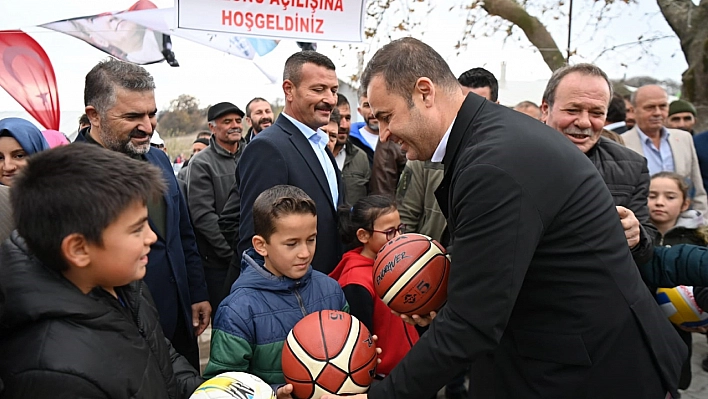 Altıeylül'de Kılcılar Köy Konağı Açıldı