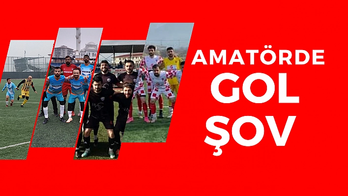 Amatörde gol şov