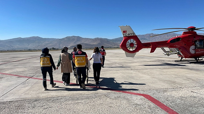 Ambulans Helikopter Damla Bebek İçin Havalandı