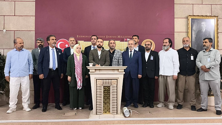 ANFİDAP ve Anadolu Sivil toplum Platformlarından TBMM'de Çağrı: Anadolu'dan Meclis'e Meclis'ten Gazze'ye İnsani Koridor