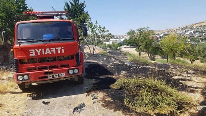 Anız yangınları korkuttu