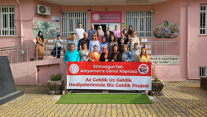 Ankara'da ki eğitimcilerden depremzede çocuklara gönül köprüsü