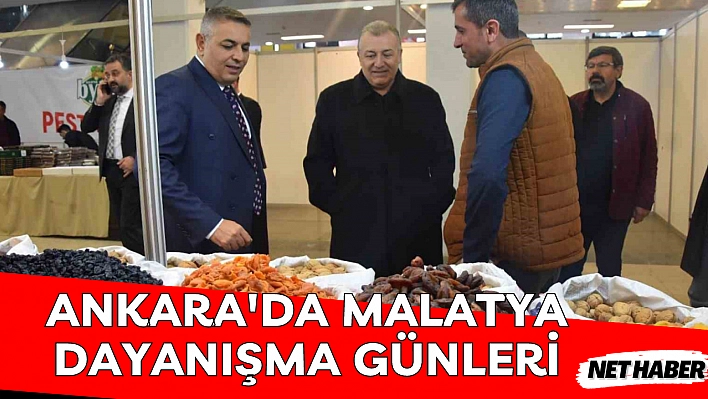 Ankara'da Malatya Dayanışma Günleri