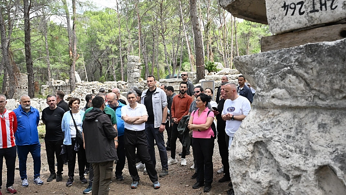 Antalya'nın tarihi yürüyüş rotaları yenileniyor