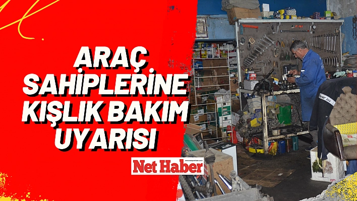 Araç sahiplerine kışlık bakım uyarısı