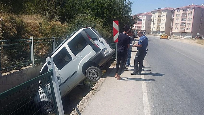 Sulama kanalına düştü 