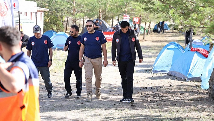 Arama Kurtarma Gönüllüleri, AFAD Kampında Bir Araya Geldi!