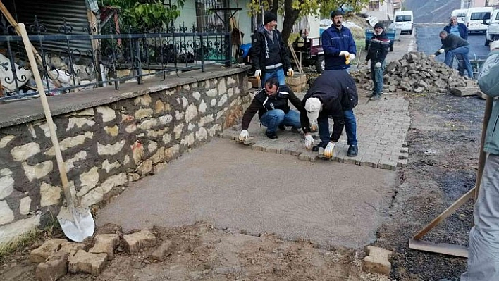 Arapgir'de çalışmalar hızlandı