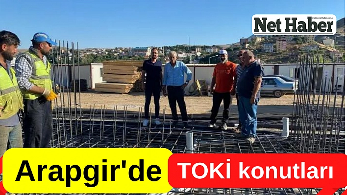 Arapgir'de TOKİ konutları