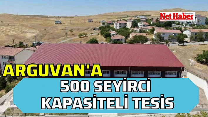 Arguvan'a 500 seyirci kapasiteli tesis