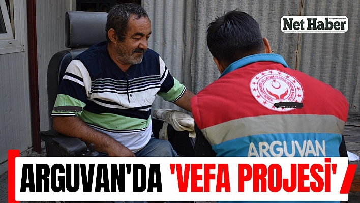 Arguvan'da 'Vefa projesi'