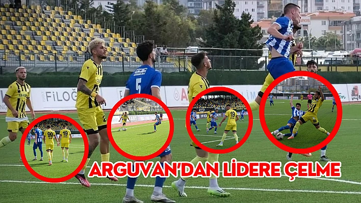 Arguvan'dan lidere çelme