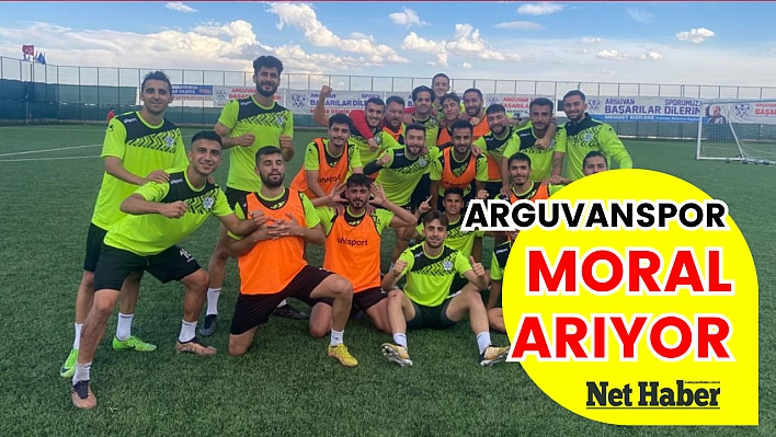 Arguvanspor moral arıyor