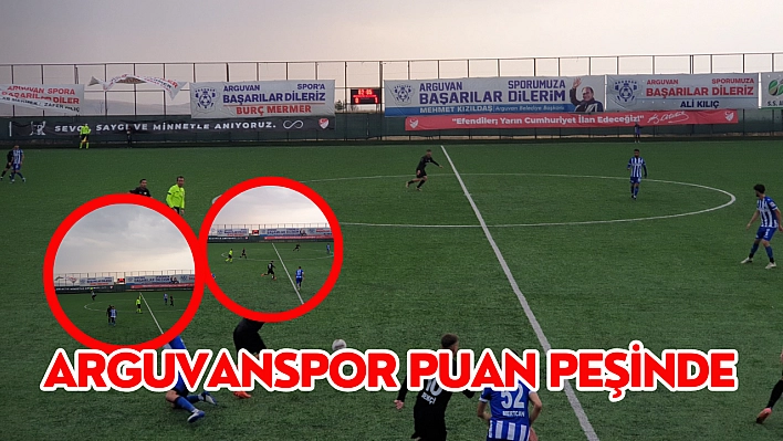 Arguvanspor puan peşinde