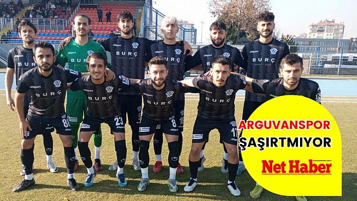 Arguvanspor şaşırtmıyor