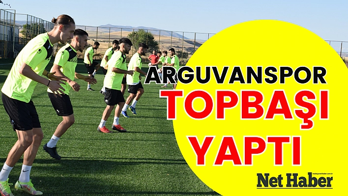 Arguvanspor topbaşı yaptı