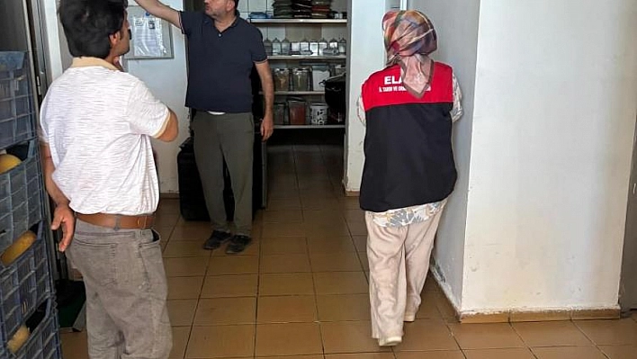 Arıcakta gıda denetimleri devam ediyor