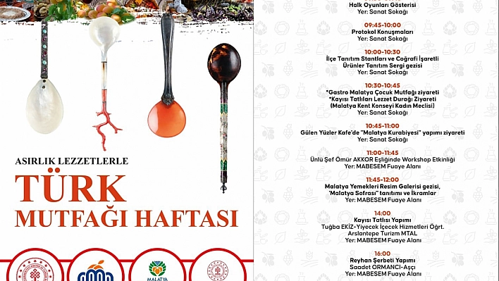 Asırlık lezzetler Malatya'da hayat buluyor