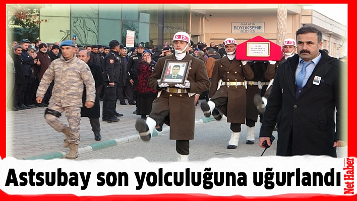 Astsubay son yolculuğuna uğurlandı