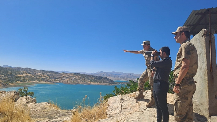 Atış ve Koca üs bölgesini ziyaret etti