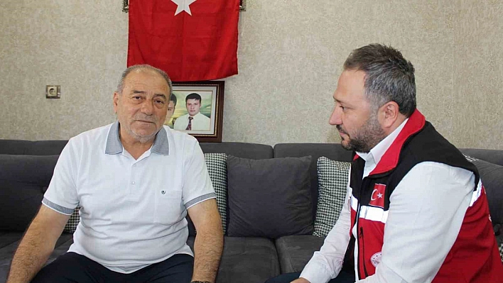 Şehit babasının buruk bayramı